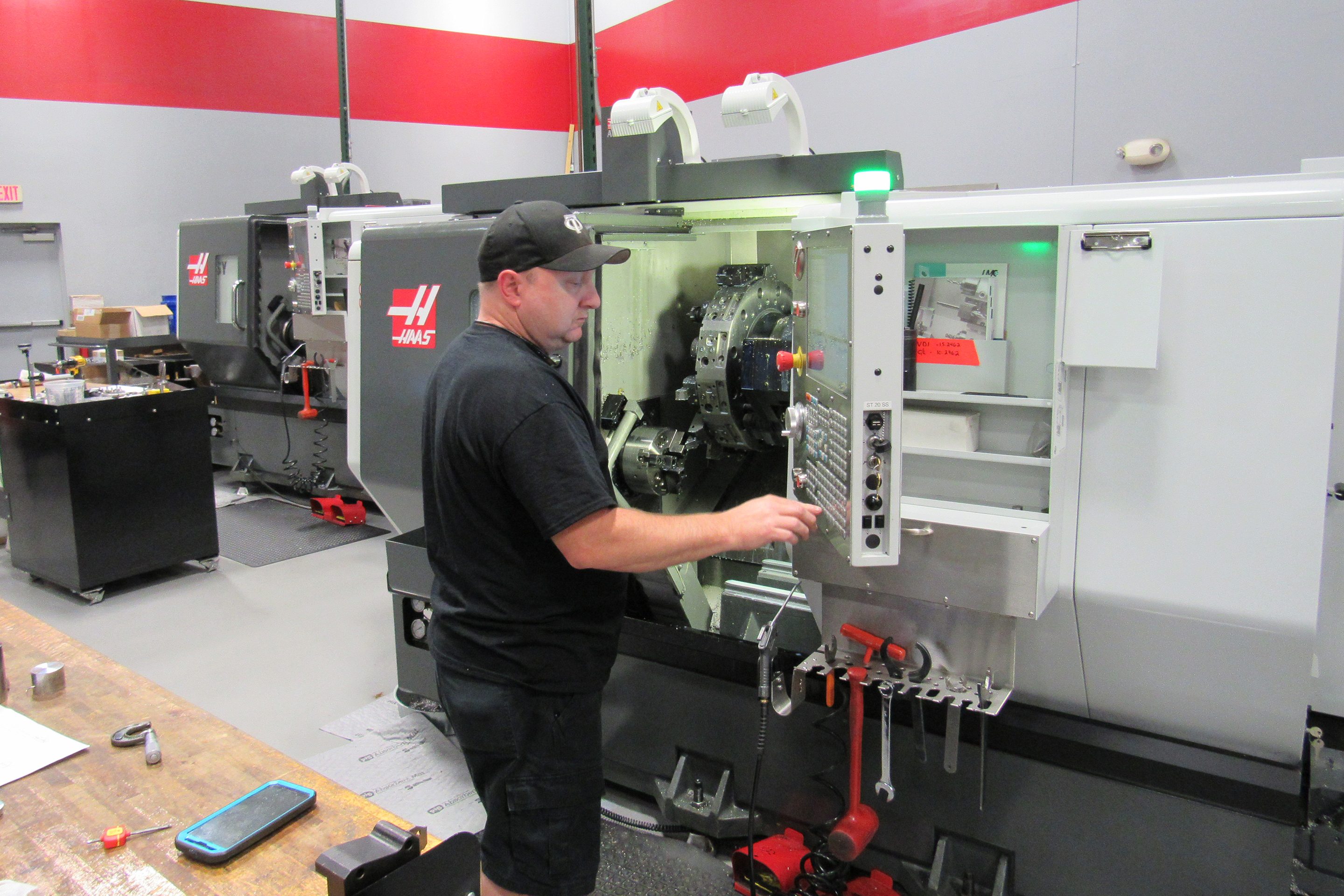 Haas CNC-maskiner gör skillnad 