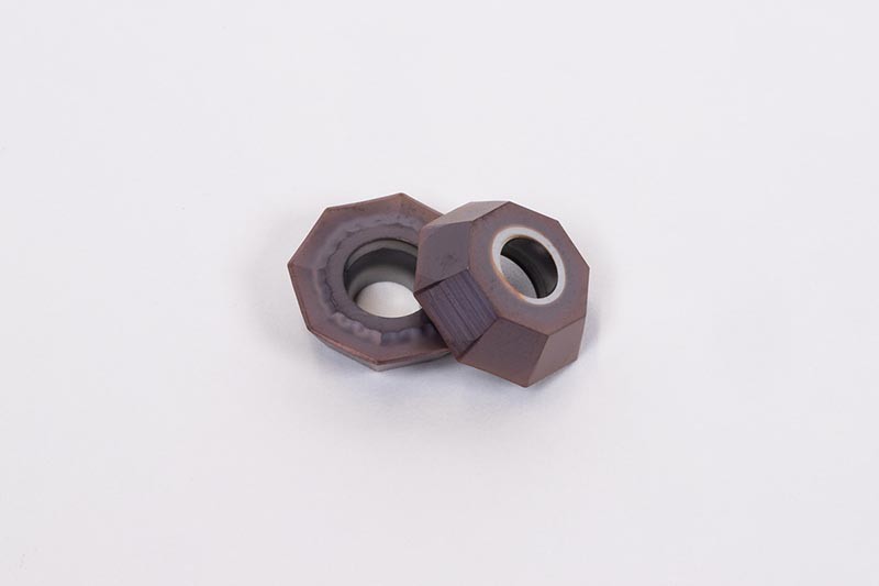 HOP, Carbide Shell Mill Insert, Octagon Positive, Grade HOP, Carbide Shell Mill Insert, Octagon Positive, Grade