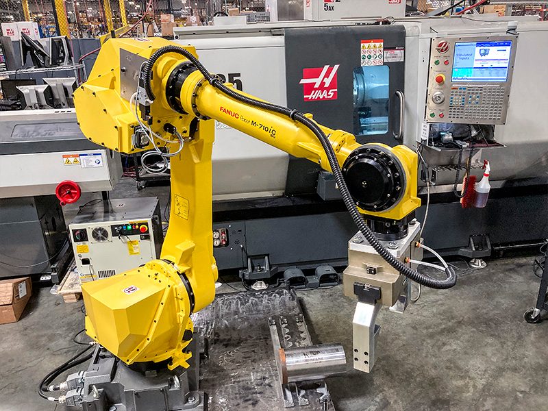 Robot Systems Haas Automation Inc Best In Cnc Machining Value