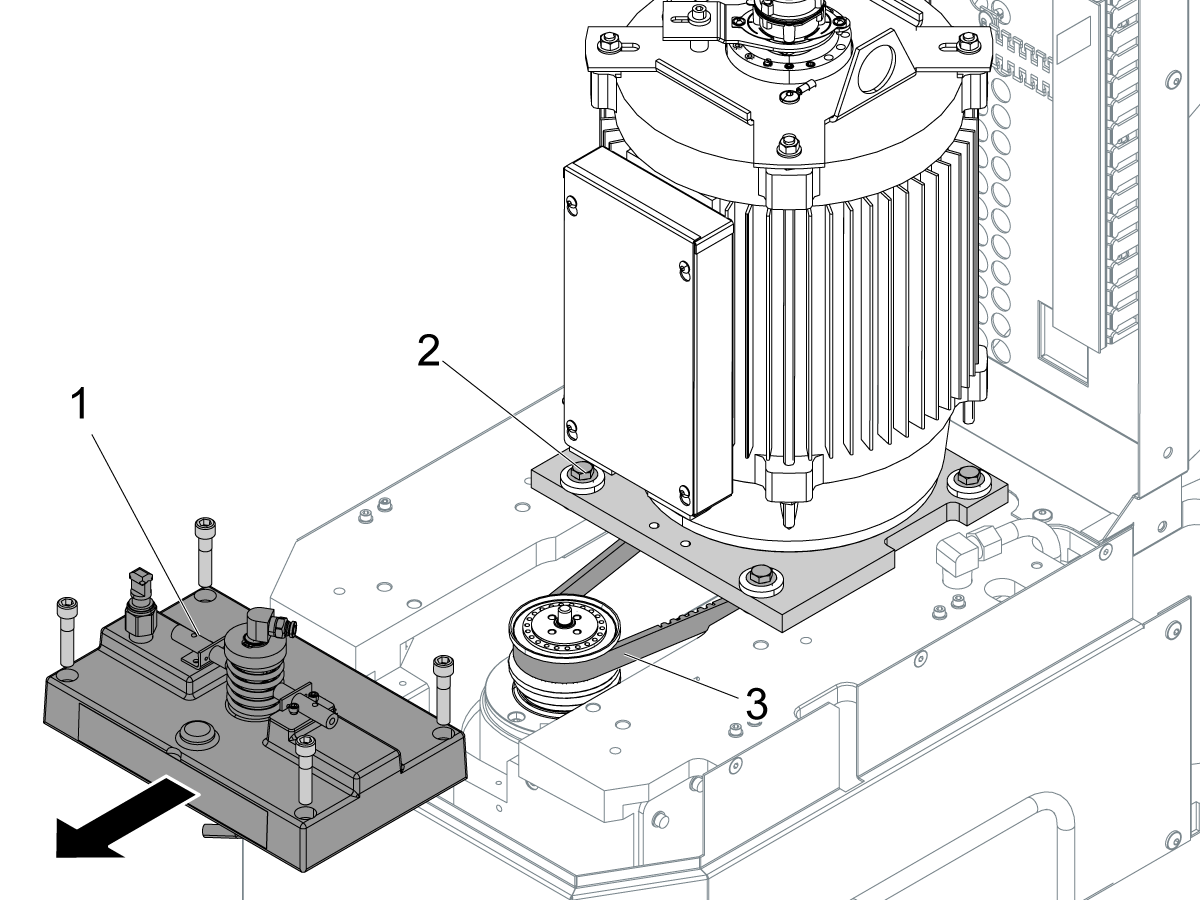 40 Taper Belt Gearbox Drive Spindle Replacement AD0114